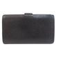 CHANEL Long Wallet Purse Grained Calfskin Skin black COCO Mark Gamaguchi Wallet Women Used Authentic