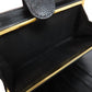 CHANEL Long Wallet Purse Grained Calfskin Skin black COCO Mark Gamaguchi Wallet Women Used Authentic