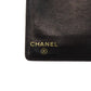 CHANEL Long Wallet Purse Grained Calfskin Skin black COCO Mark Gamaguchi Wallet Women Used Authentic