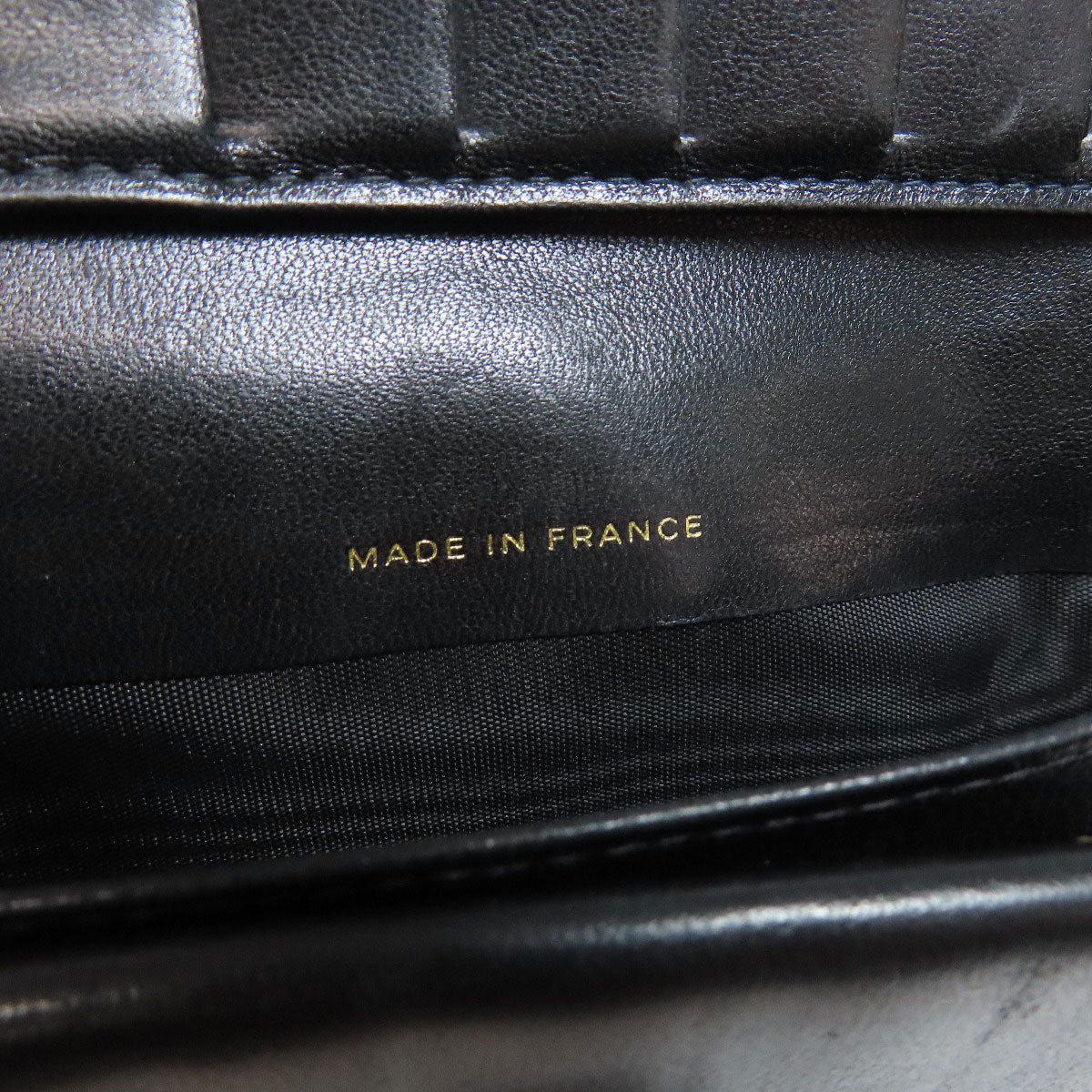 CHANEL Long Wallet Purse Grained Calfskin Skin black COCO Mark Gamaguchi Wallet Women Used Authentic