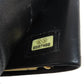 CHANEL Long Wallet Purse Grained Calfskin Skin black COCO Mark Gamaguchi Wallet Women Used Authentic