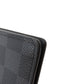 LOUIS VUITTON Long Wallet Purse N62665 Damier canvas gray Portefeuille Blaza mens Used Authentic