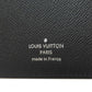 LOUIS VUITTON Long Wallet Purse N62665 Damier canvas gray Portefeuille Blaza mens Used Authentic