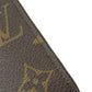 LOUIS VUITTON Long Wallet Purse M41894 Monogram canvas Brown Zippy wallet Women Used Authentic