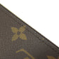 LOUIS VUITTON Long Wallet Purse M41894 Monogram canvas Brown Zippy wallet Women Used Authentic
