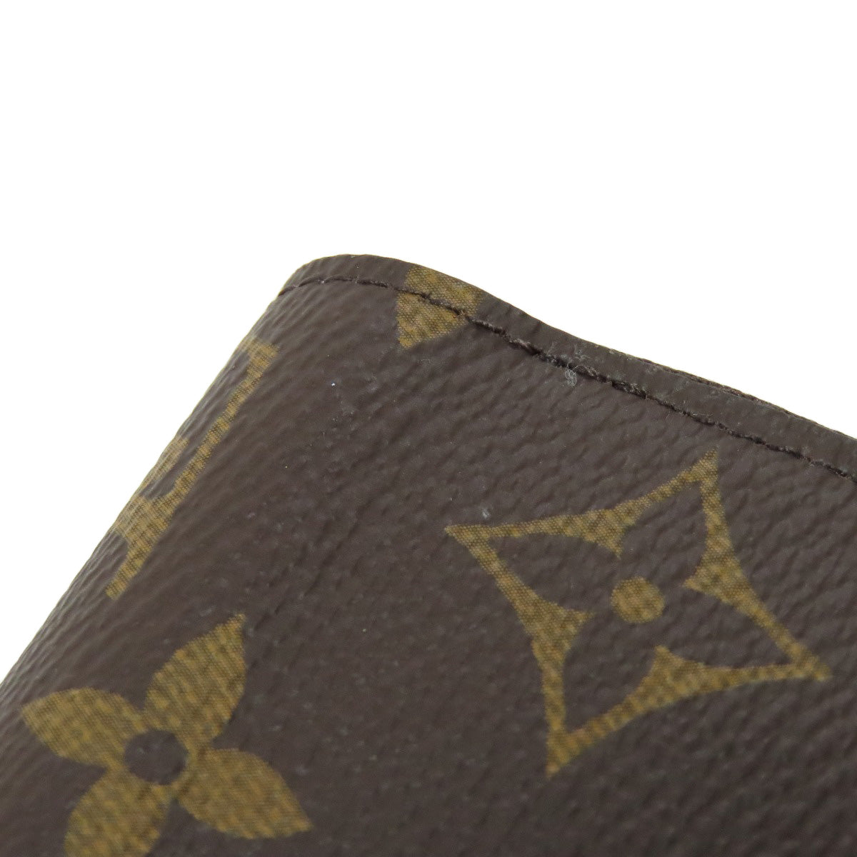 LOUIS VUITTON Long Wallet Purse M41894 Monogram canvas Brown Zippy wallet Women Used Authentic