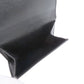 BALENCIAGA Bifold Wallet 664037 leather black Tri-fold Wallet Mini Wallet mens Used Authentic