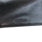 BALENCIAGA Bifold Wallet 664037 leather black Tri-fold Wallet Mini Wallet mens Used Authentic