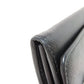 PRADA Long Wallet Purse leather black Safiano mens(Unisex) Used Authentic