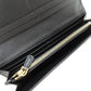 PRADA Long Wallet Purse leather black Safiano mens(Unisex) Used Authentic
