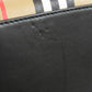 BURBERRY Tote Bag PVC beige stripe Women Used Authentic