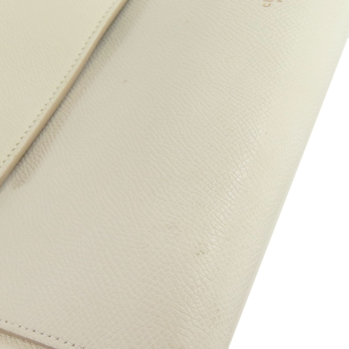 CELINE Handbag Calfskin white Belt bag 2WAY Women Used Authentic