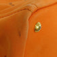 PRADA Handbag canvas Orange Canapa Women Used Authentic