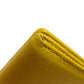 BALENCIAGA Bifold Wallet 391446 leather yellow Paper mini wallet Women Used Authentic