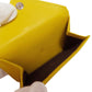 BALENCIAGA Bifold Wallet 391446 leather yellow Paper mini wallet Women Used Authentic