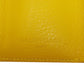BALENCIAGA Bifold Wallet 391446 leather yellow Paper mini wallet Women Used Authentic