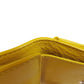 BALENCIAGA Bifold Wallet 391446 leather yellow Paper mini wallet Women Used Authentic