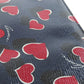 GUCCI Long Wallet Purse 309705 leather Navy Interlocking G Women Used Authentic