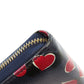 GUCCI Long Wallet Purse 309705 leather Navy Interlocking G Women Used Authentic