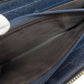 GUCCI Long Wallet Purse 309705 leather Navy Interlocking G Women Used Authentic