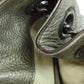 GUCCI Tote Bag 308982 leather Silver Soho Interlocking G Women Used Authentic