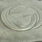 GUCCI Tote Bag 308982 leather Silver Soho Interlocking G Women Used Authentic