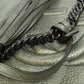 GUCCI Tote Bag 308982 leather Silver Soho Interlocking G Women Used Authentic