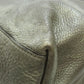GUCCI Tote Bag 308982 leather Silver Soho Interlocking G Women Used Authentic