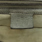 GUCCI Tote Bag 308982 leather Silver Soho Interlocking G Women Used Authentic