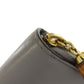 GUCCI Long Wallet Purse 453158 leather gray Bamboo Women Used Authentic