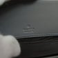 GUCCI Long Wallet Purse 453158 leather gray Bamboo Women Used Authentic