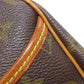 LOUIS VUITTON Handbag M47270 Monogram canvas Brown Deauville Women Used Authentic