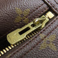 LOUIS VUITTON Handbag M47270 Monogram canvas Brown Deauville Women Used Authentic