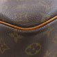LOUIS VUITTON Handbag M47270 Monogram canvas Brown Deauville Women Used Authentic