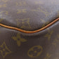LOUIS VUITTON Handbag M47270 Monogram canvas Brown Deauville Women Used Authentic