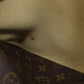LOUIS VUITTON Handbag M47270 Monogram canvas Brown Deauville Women Used Authentic