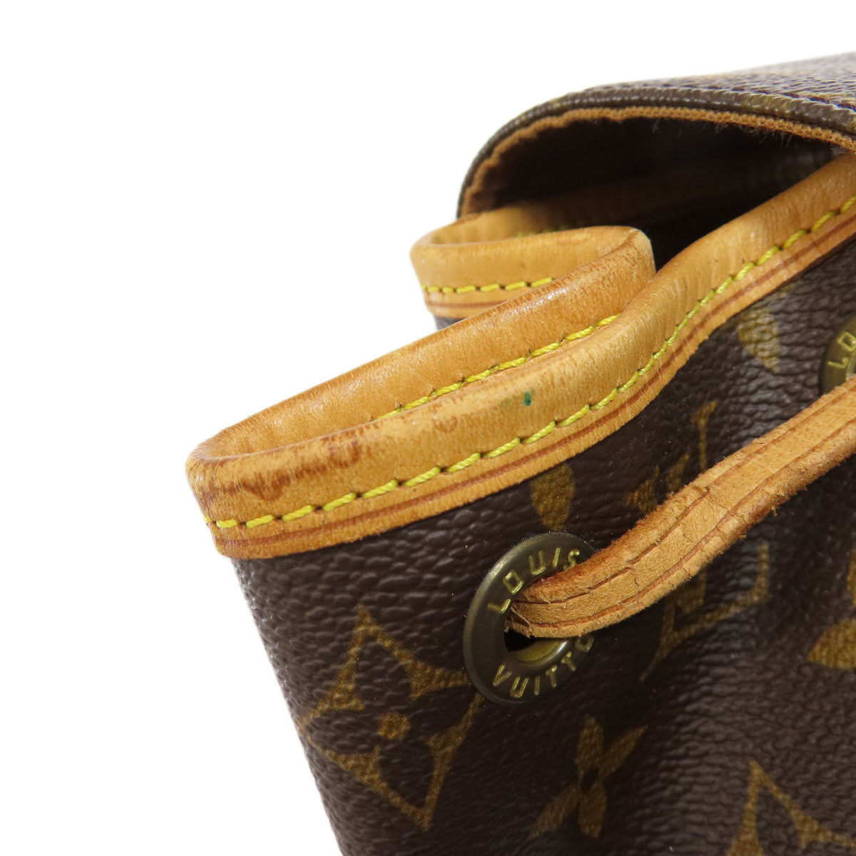 LOUIS VUITTON Backpack M51136 Monogram canvas Brown MontsourisMedium Women Used Authentic