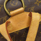 LOUIS VUITTON Backpack M51136 Monogram canvas Brown MontsourisMedium Women Used Authentic