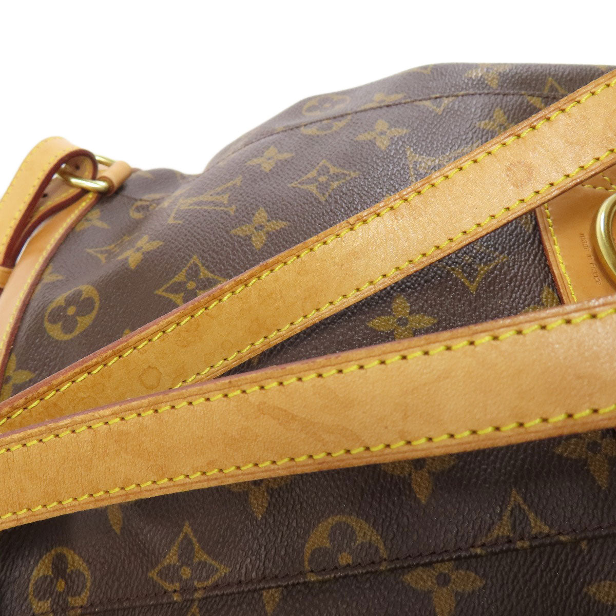 LOUIS VUITTON Backpack M51136 Monogram canvas Brown MontsourisMedium Women Used Authentic