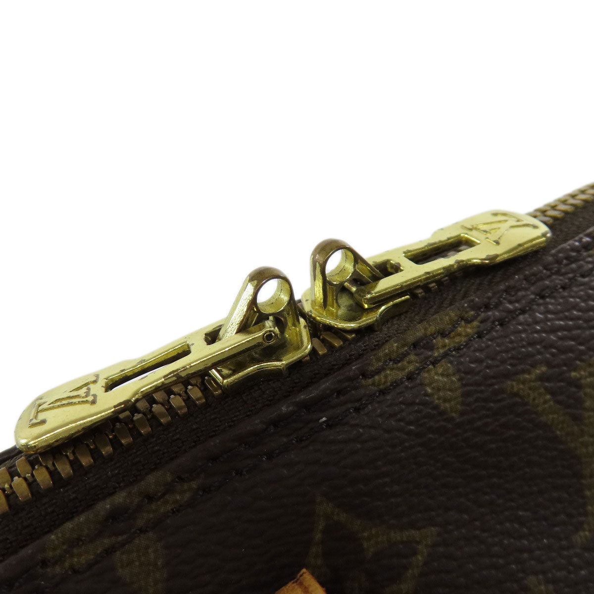 LOUIS VUITTON Handbag M51130 Monogram canvas Brown Alma Women Used Authentic
