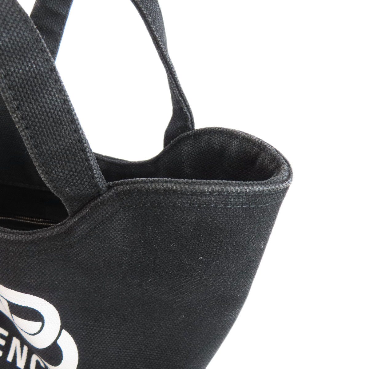 BALENCIAGA Handbag 619979 canvas black Basket 2WAY Women Used Authentic