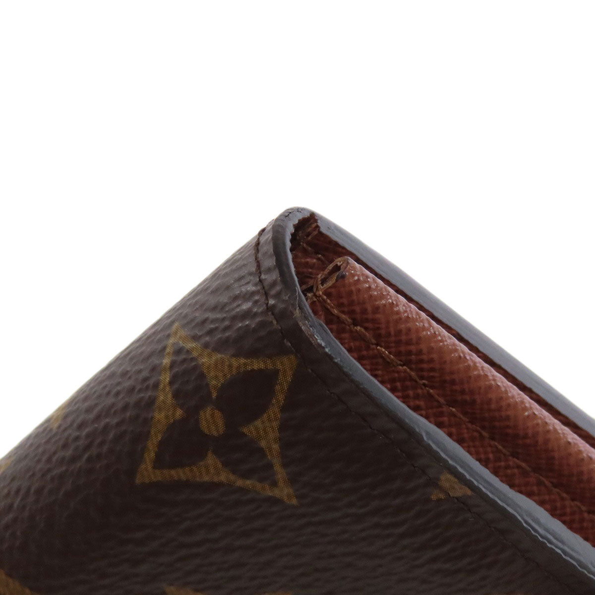 LOUIS VUITTON Long Wallet Purse M60531 Monogram canvas Brown Portefeuille Sara Women Used Authentic
