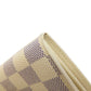 LOUIS VUITTON Long Wallet Purse N63208 Damier canvas white Portefeuille Sara