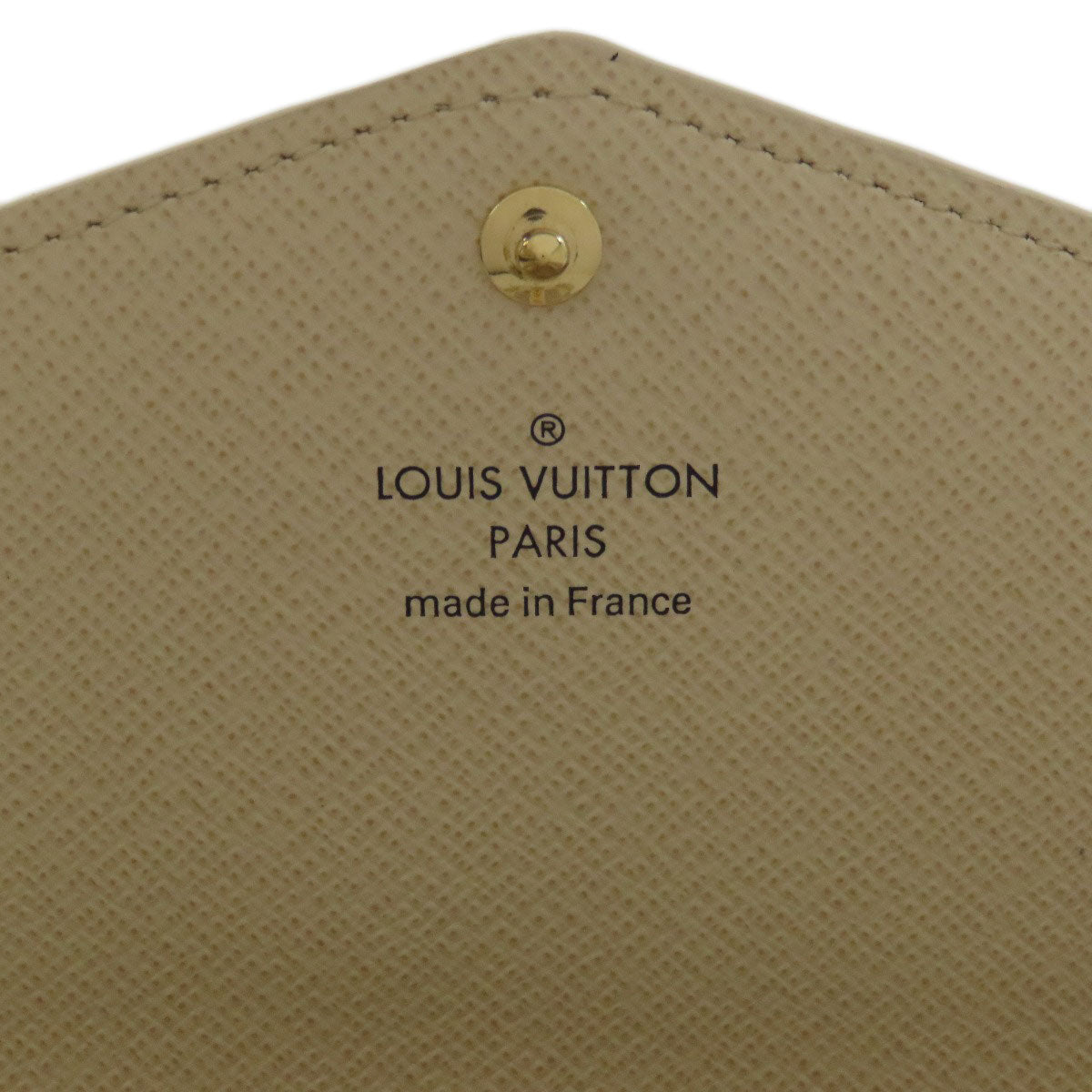 LOUIS VUITTON Long Wallet Purse N63208 Damier canvas white Portefeuille Sara