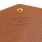 LOUIS VUITTON Long Wallet Purse M60531 Monogram canvas Brown Portefeuille Sarah Women Used Authentic