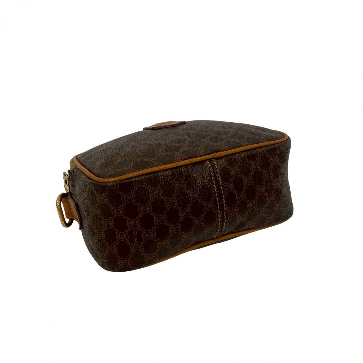 CELINE Shoulder Bag leather Brown