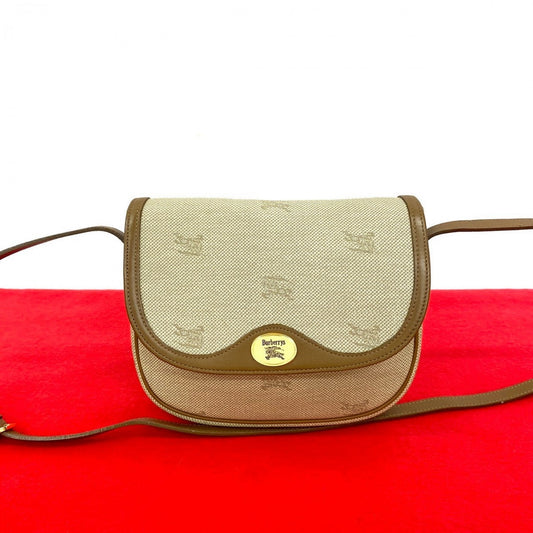 BURBERRY Shoulder Bag leather Brown