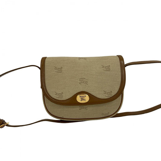 BURBERRY Shoulder Bag leather Brown