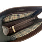 BURBERRY Handbag leather Brown