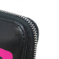 PRADA Long Wallet Purse leather black Zip Around Women Used Authentic